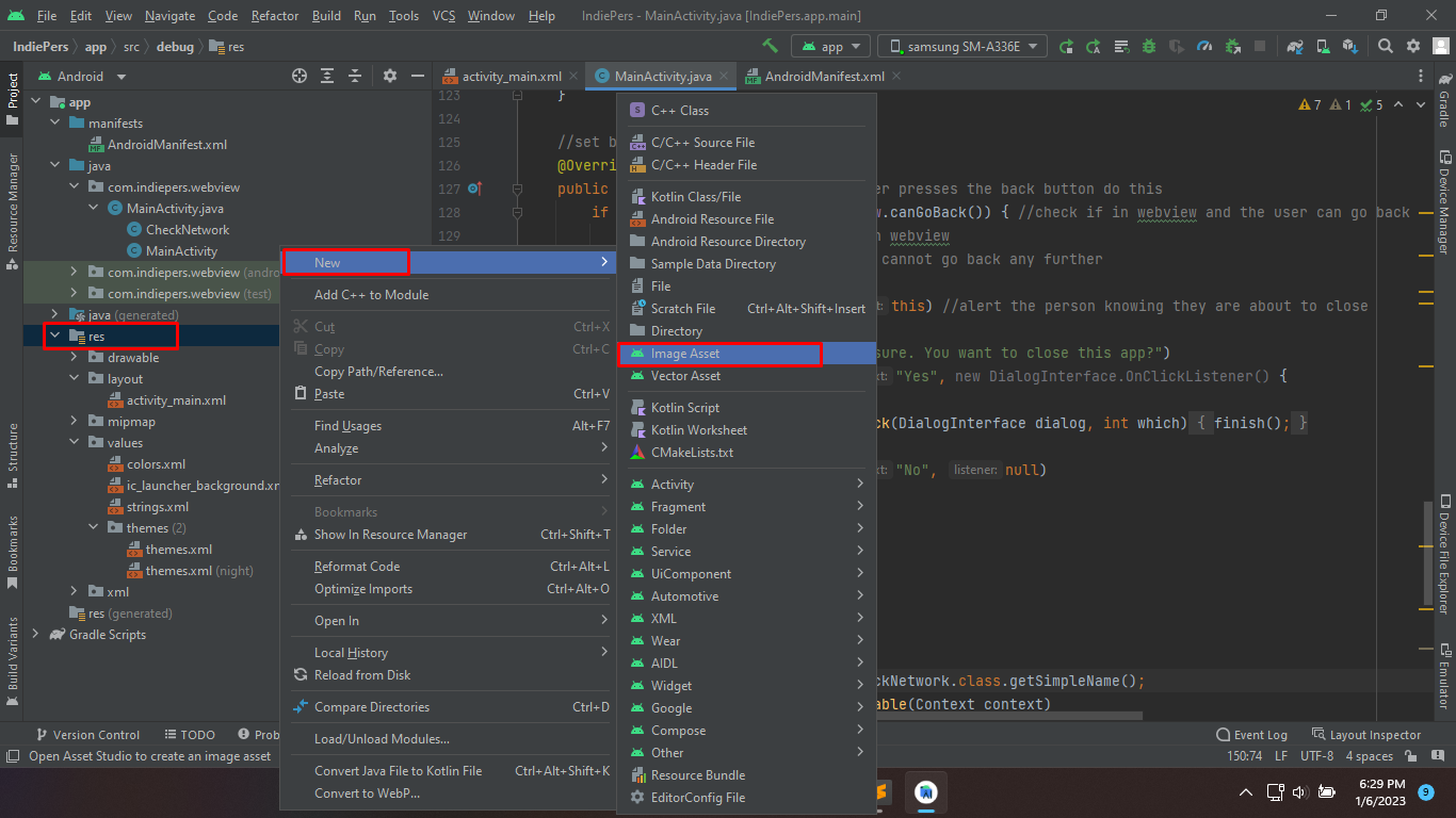 Cara Membuat Aplikasi Webview di Android Studio